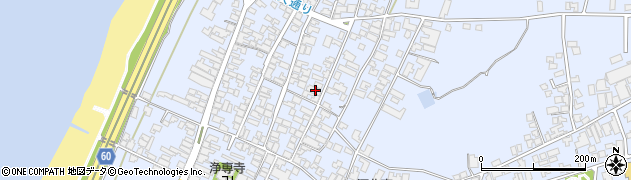 石川県かほく市高松子86周辺の地図