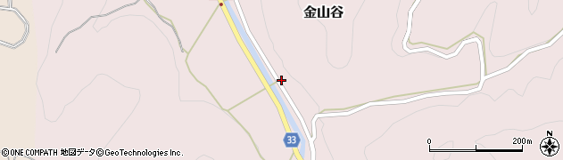 富山県魚津市金山谷824周辺の地図