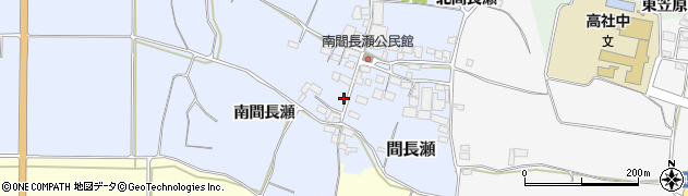 長野県中野市間長瀬81周辺の地図