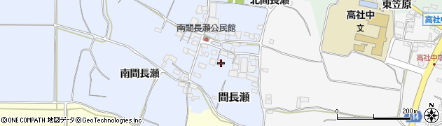長野県中野市間長瀬43周辺の地図