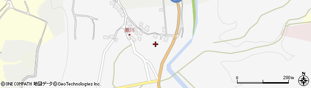 石川県かほく市黒川ヨ176周辺の地図