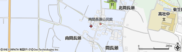 長野県中野市間長瀬95周辺の地図