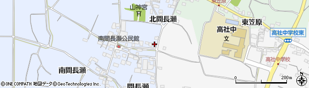 長野県中野市間長瀬24周辺の地図