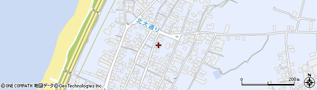 石川県かほく市高松子104周辺の地図