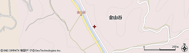 富山県魚津市金山谷843周辺の地図