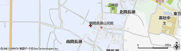 長野県中野市間長瀬94周辺の地図