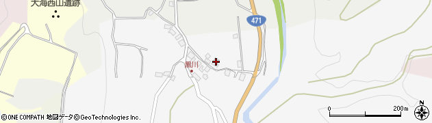 石川県かほく市黒川ヨ208周辺の地図