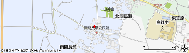 長野県中野市間長瀬97周辺の地図