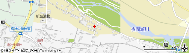 長野県中野市越1572-12周辺の地図