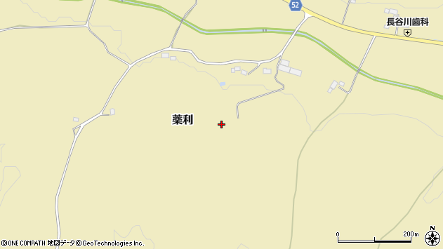 〒324-0504 栃木県那須郡那珂川町薬利の地図