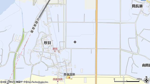〒383-0066 長野県中野市厚貝の地図