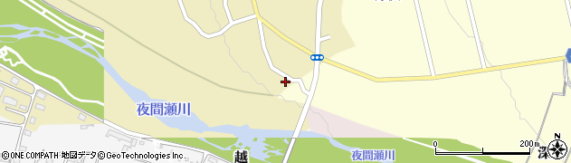 長野県中野市越81周辺の地図
