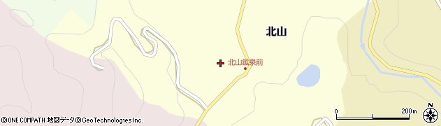 富山県魚津市北山687周辺の地図