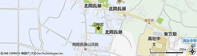 長野県中野市間長瀬1周辺の地図