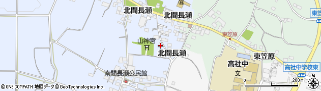 長野県中野市間長瀬511周辺の地図