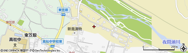 長野県中野市越1583周辺の地図