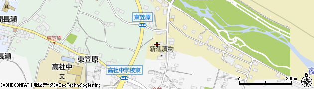 長野県中野市越1610周辺の地図
