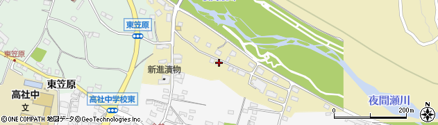 長野県中野市越1581周辺の地図