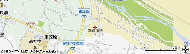 長野県中野市越1614周辺の地図