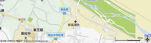 長野県中野市越1614-1周辺の地図