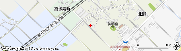 富山県滑川市曲渕194周辺の地図
