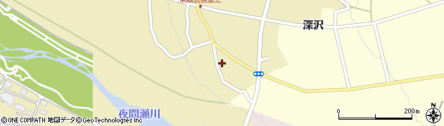 長野県中野市越65周辺の地図