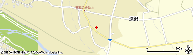 長野県中野市越58周辺の地図