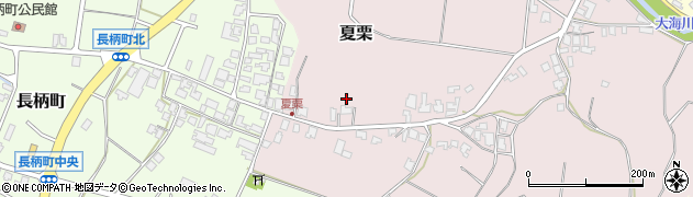 石川県かほく市夏栗（タ）周辺の地図
