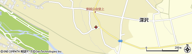 長野県中野市越607周辺の地図