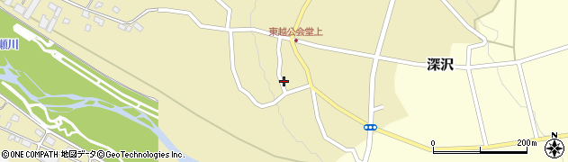 長野県中野市越604周辺の地図