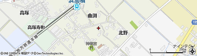 富山県滑川市曲渕68周辺の地図