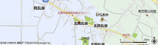 長野県中野市間長瀬518周辺の地図