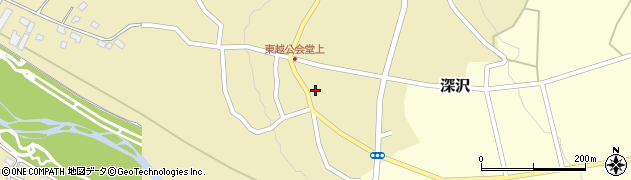 長野県中野市越96周辺の地図
