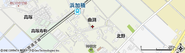 富山県滑川市曲渕51周辺の地図