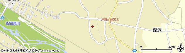 長野県中野市越587周辺の地図