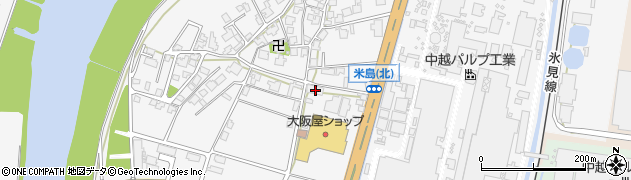富山県高岡市米島326周辺の地図