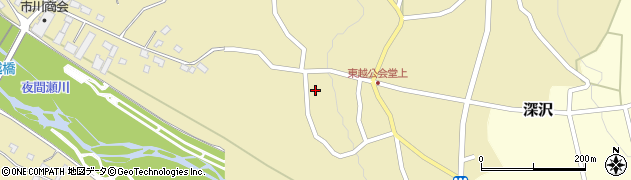 長野県中野市越586周辺の地図