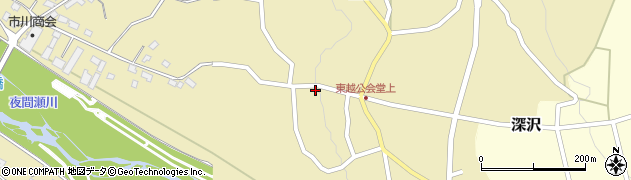 長野県中野市越572周辺の地図