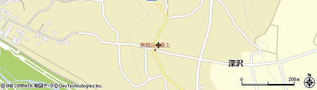 長野県中野市越108周辺の地図