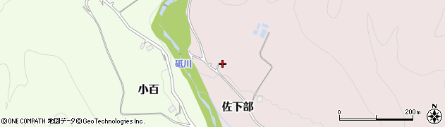 栃木県日光市佐下部67周辺の地図