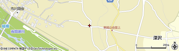 長野県中野市越634-1周辺の地図