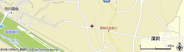長野県中野市越568周辺の地図