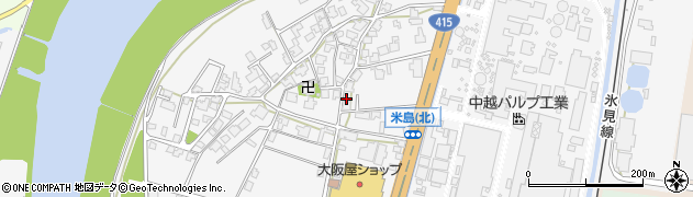 富山県高岡市米島286周辺の地図