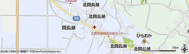 長野県中野市間長瀬464周辺の地図