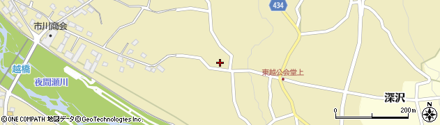 長野県中野市越634周辺の地図