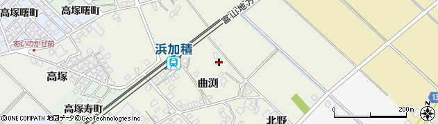 富山県滑川市曲渕43周辺の地図