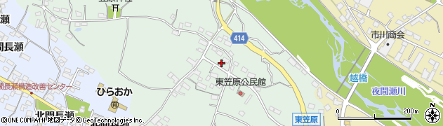 長野県中野市笠原東笠原69周辺の地図