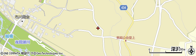 長野県中野市越639周辺の地図