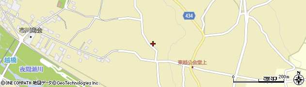 長野県中野市越644周辺の地図