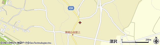 長野県中野市越136周辺の地図